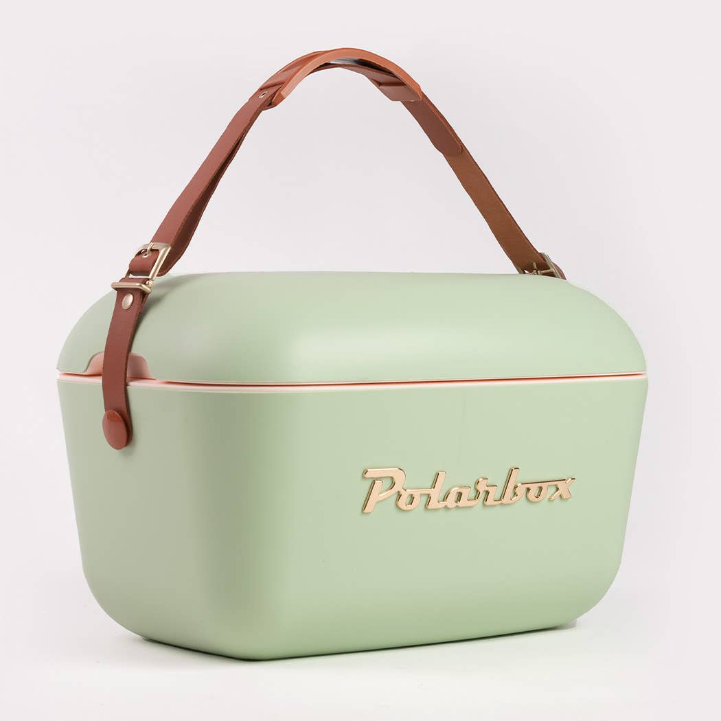 POLARBOX OLIVE 20L COOLER - GOLD