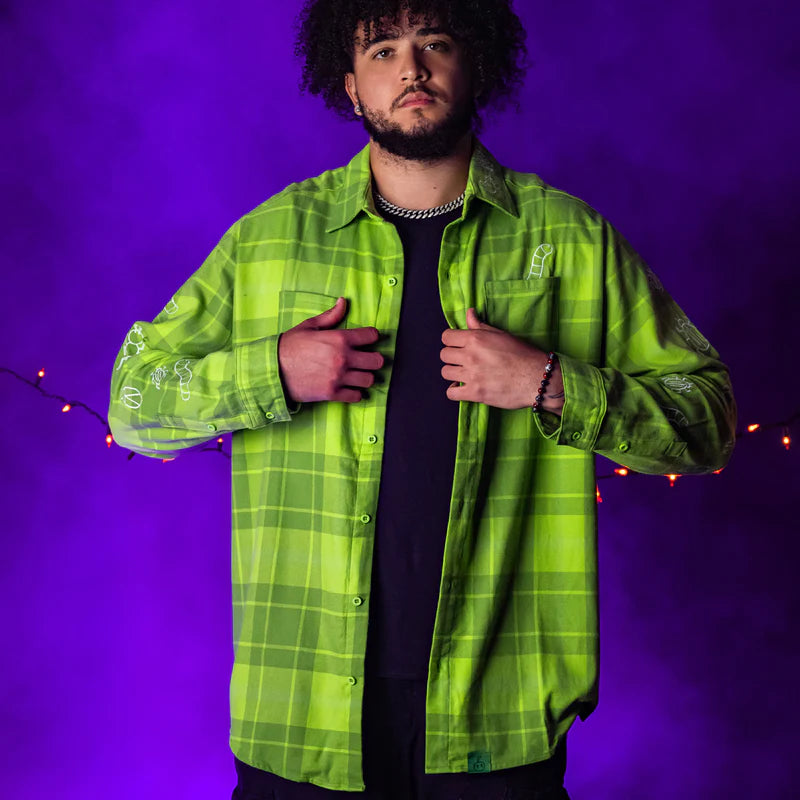 Oogie Boogie Flannel Shirt