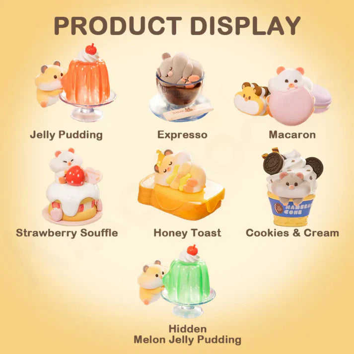 Hamster Hambbang Dessert Series Blind Box