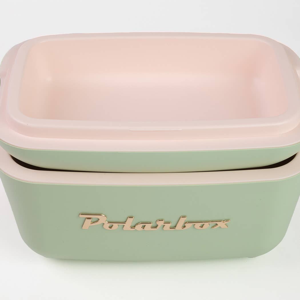 POLARBOX OLIVE 20L COOLER - GOLD