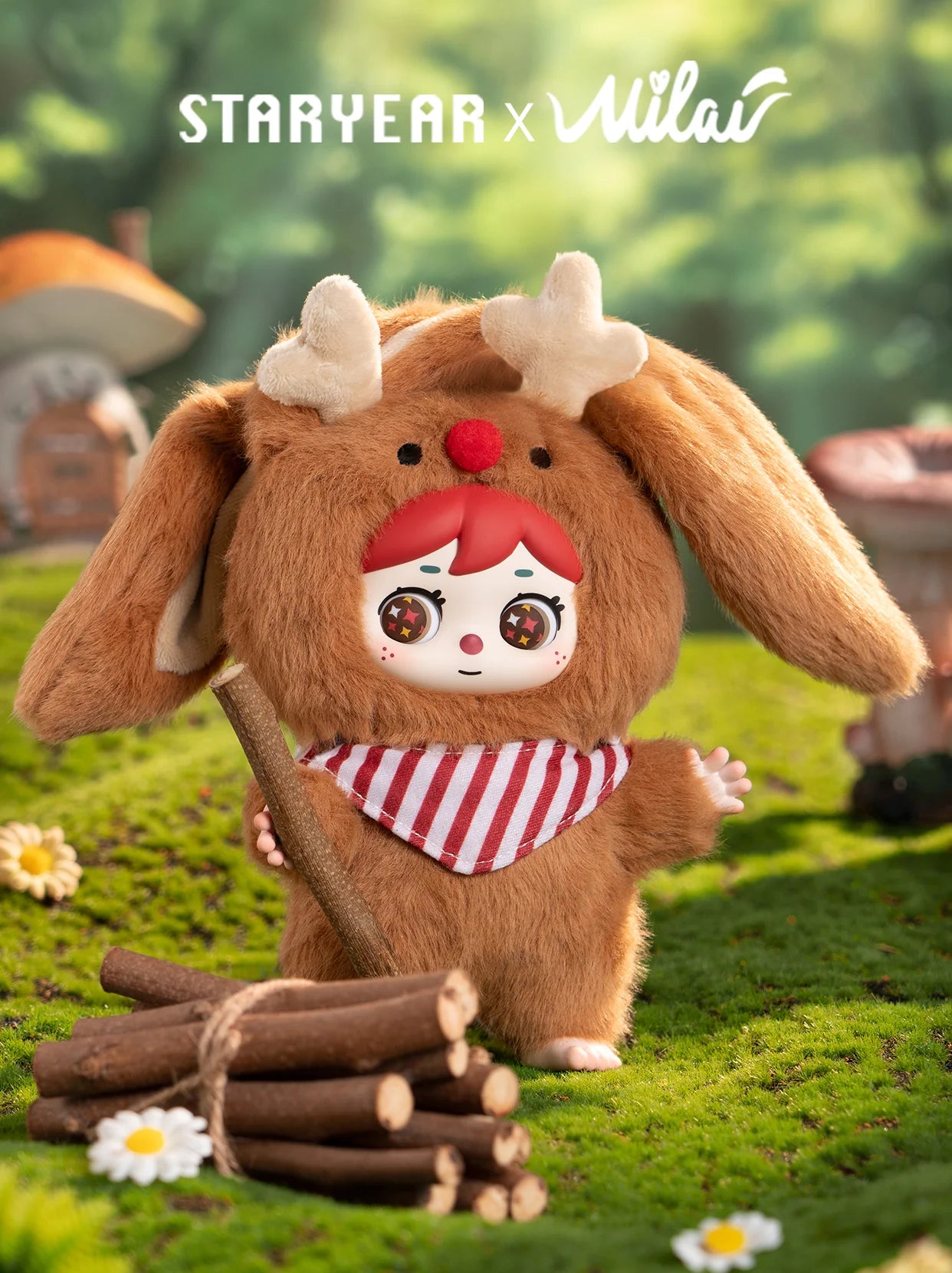 STARYEAR Plush Toy Milai Forest Invitation Long-Ear Series Blind Box