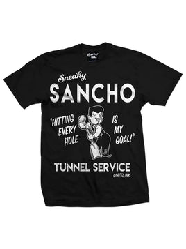 Sneaky Sancho Tunnel Service  T-shirt