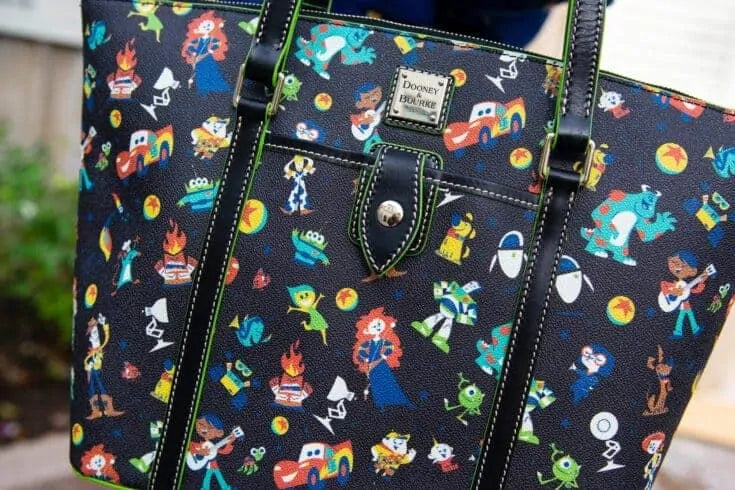 Disney Dooney Bourke Tote Bag Pixar WORLD 1 1 GAMES