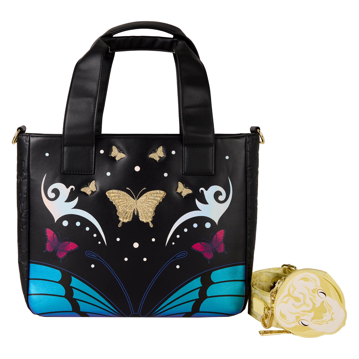LF BRITNEY SPEARS BUTTERFLY TOTE BAG WITH COIN BAG