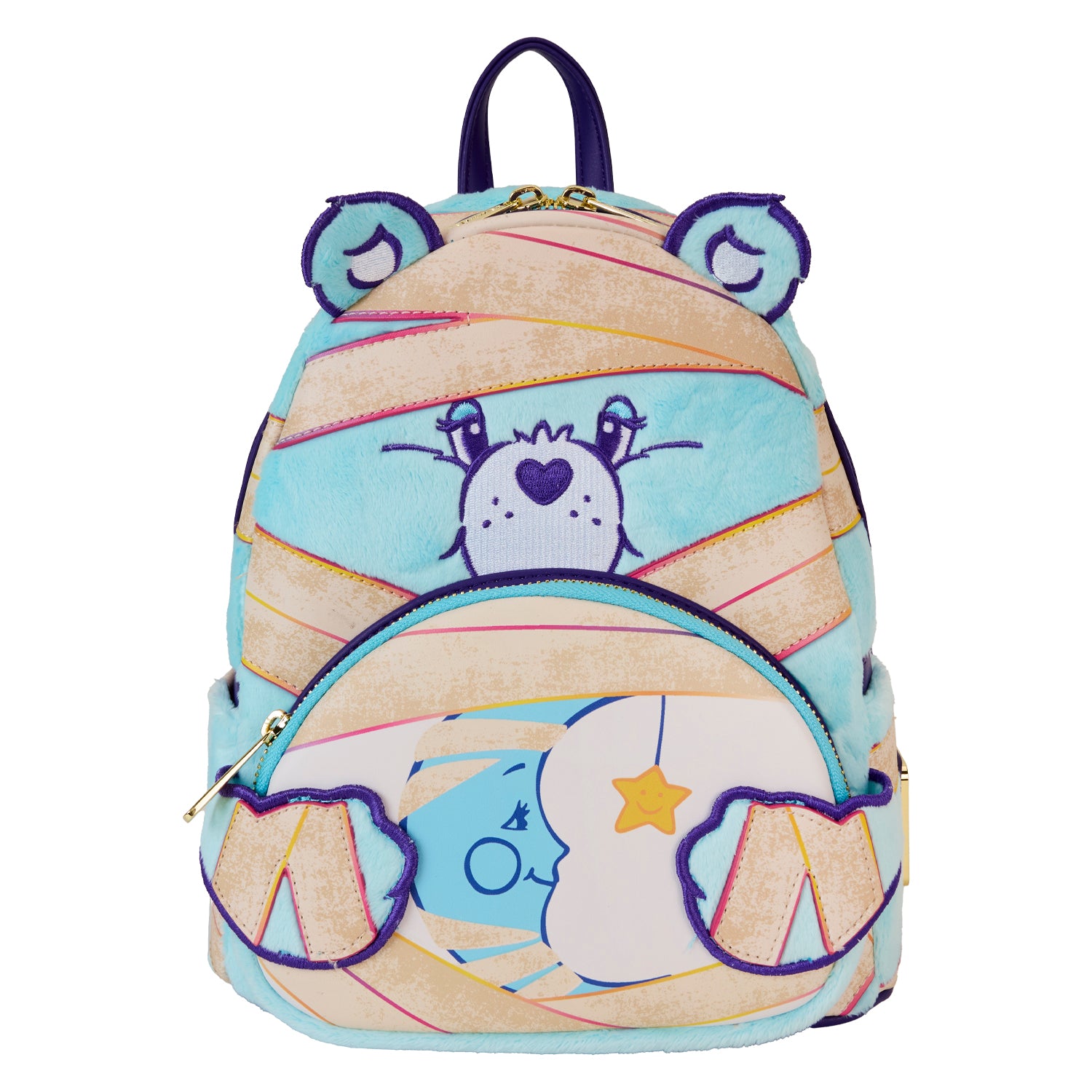 care bear mini backpack Care Bears x Universal Monsters Bedtime Bear Mummy Mini Backpack