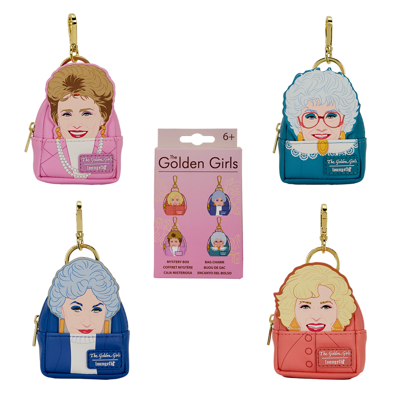 The Golden Girls Mystery Mini Backpack Keychain Charm