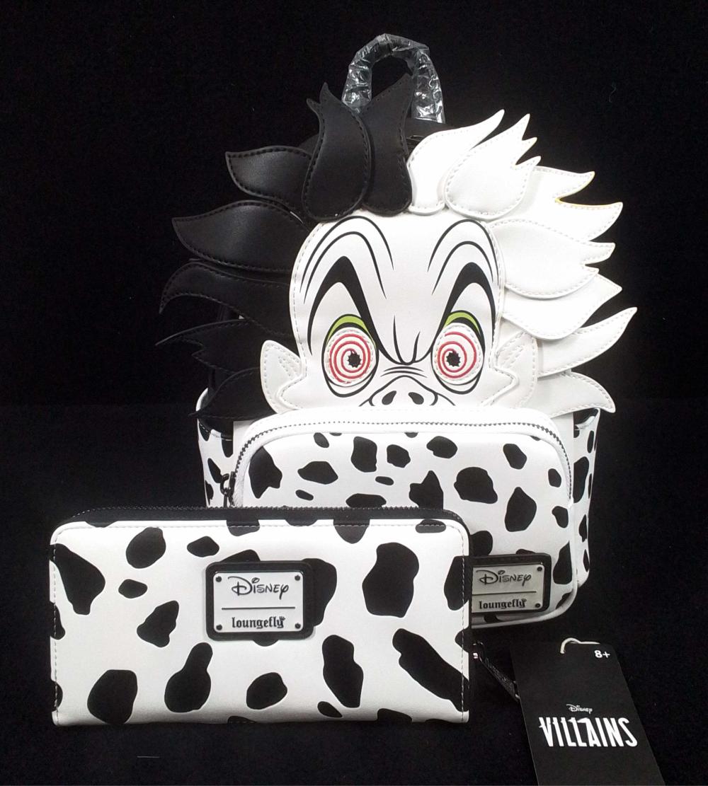 Loungefly Disney Cruella De deals Vil Mini Backpack World 1-1 Exclusive