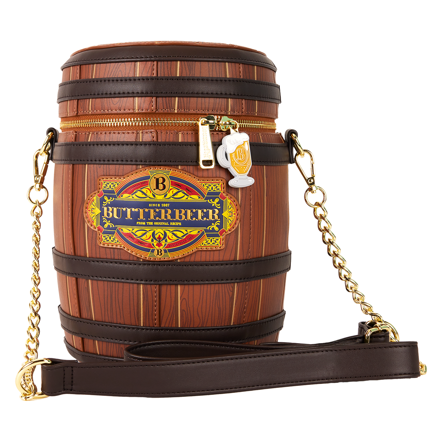 LF WB HARRY POTTER BUTTERBEER BARREL CROSSBODY BAG