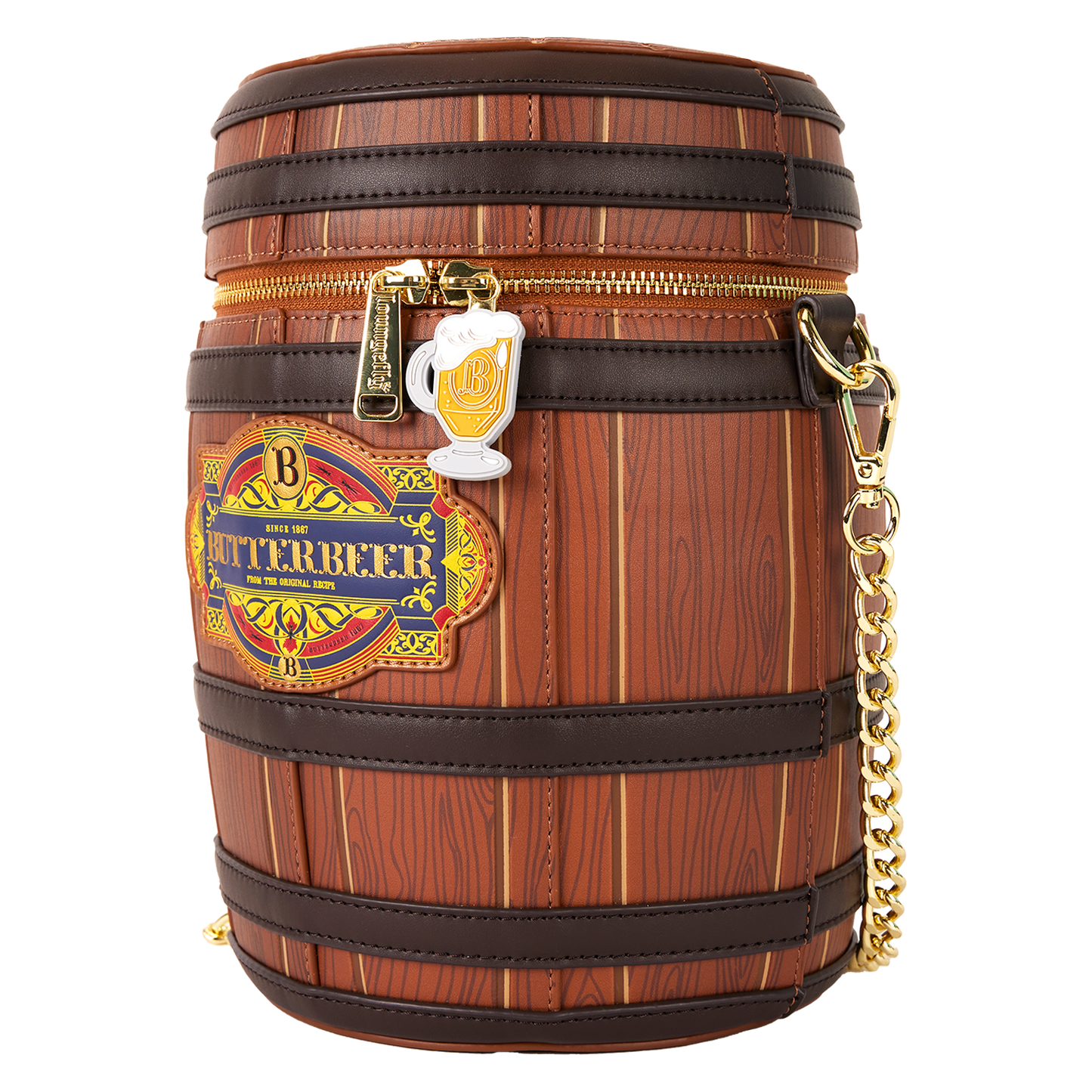LF WB HARRY POTTER BUTTERBEER BARREL CROSSBODY BAG