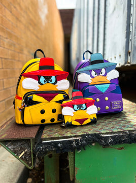 Darkwing Duck & Negaduck Cosplay Mini Backpack Bundle