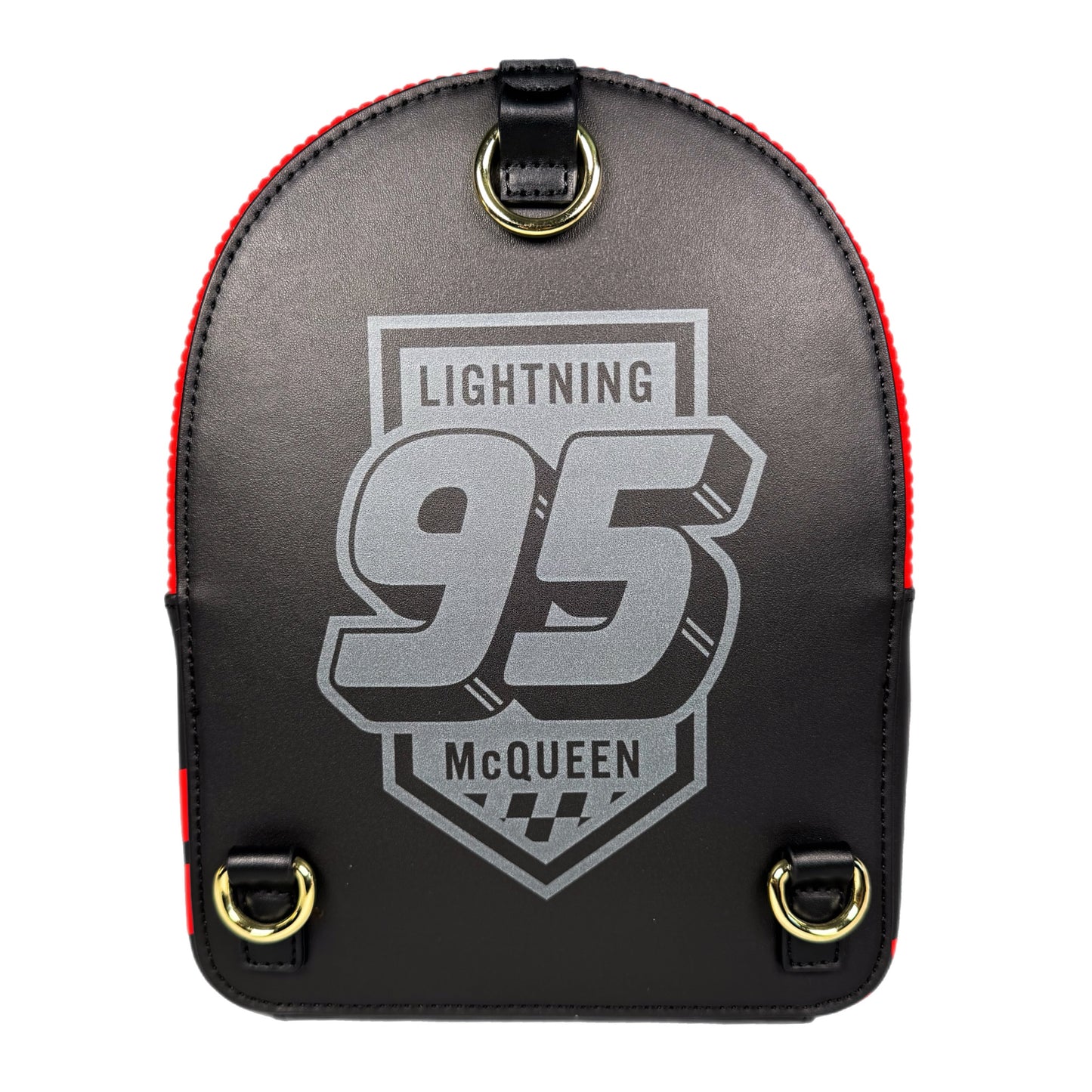 Pixar Cars Lightning McQueen Corduroy Convertible Mini Backpack EXCLUSIVE