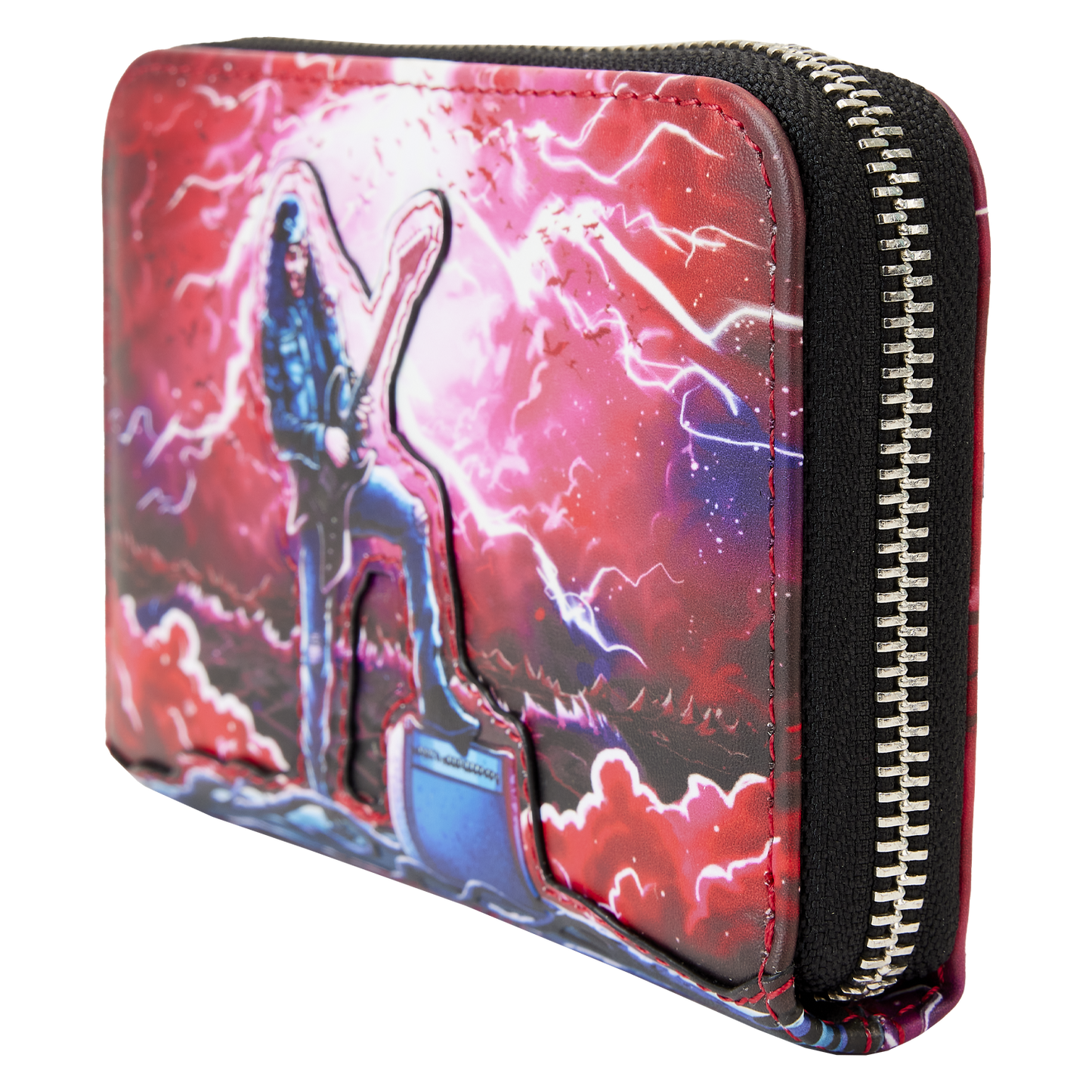 Stranger Things Eddie Munson Tribute Glow Zip-Around Wallet