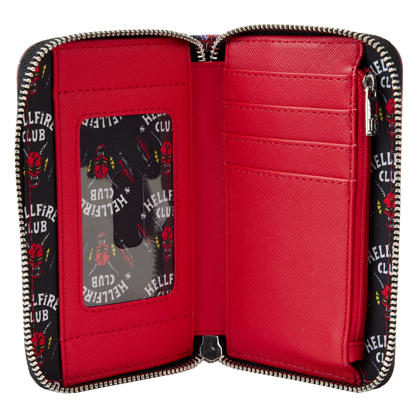 Stranger Things Eddie Munson Tribute Glow Zip-Around Wallet