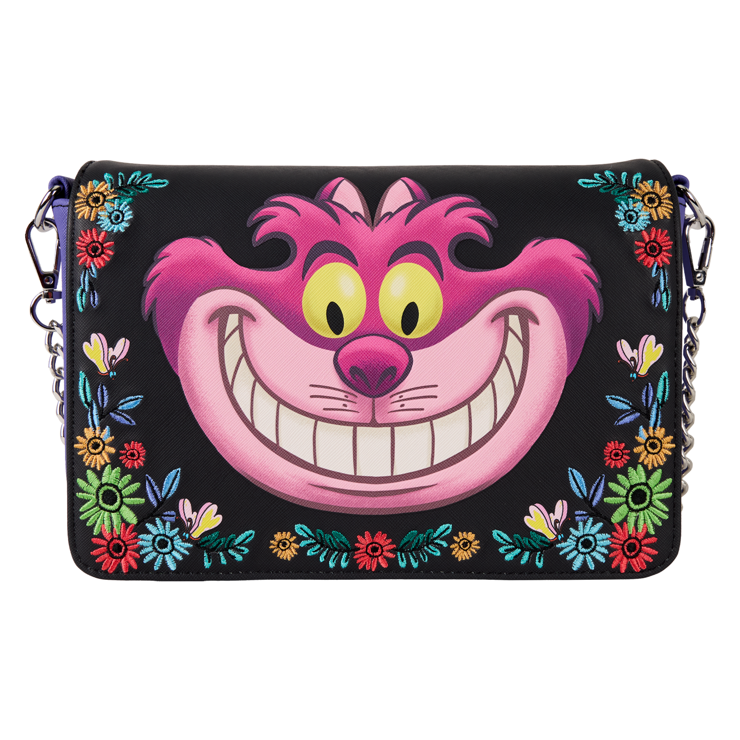 LF DISNEY ALICE IN WONDERLAND CHESHIRE CAT CROSSBODY BAG