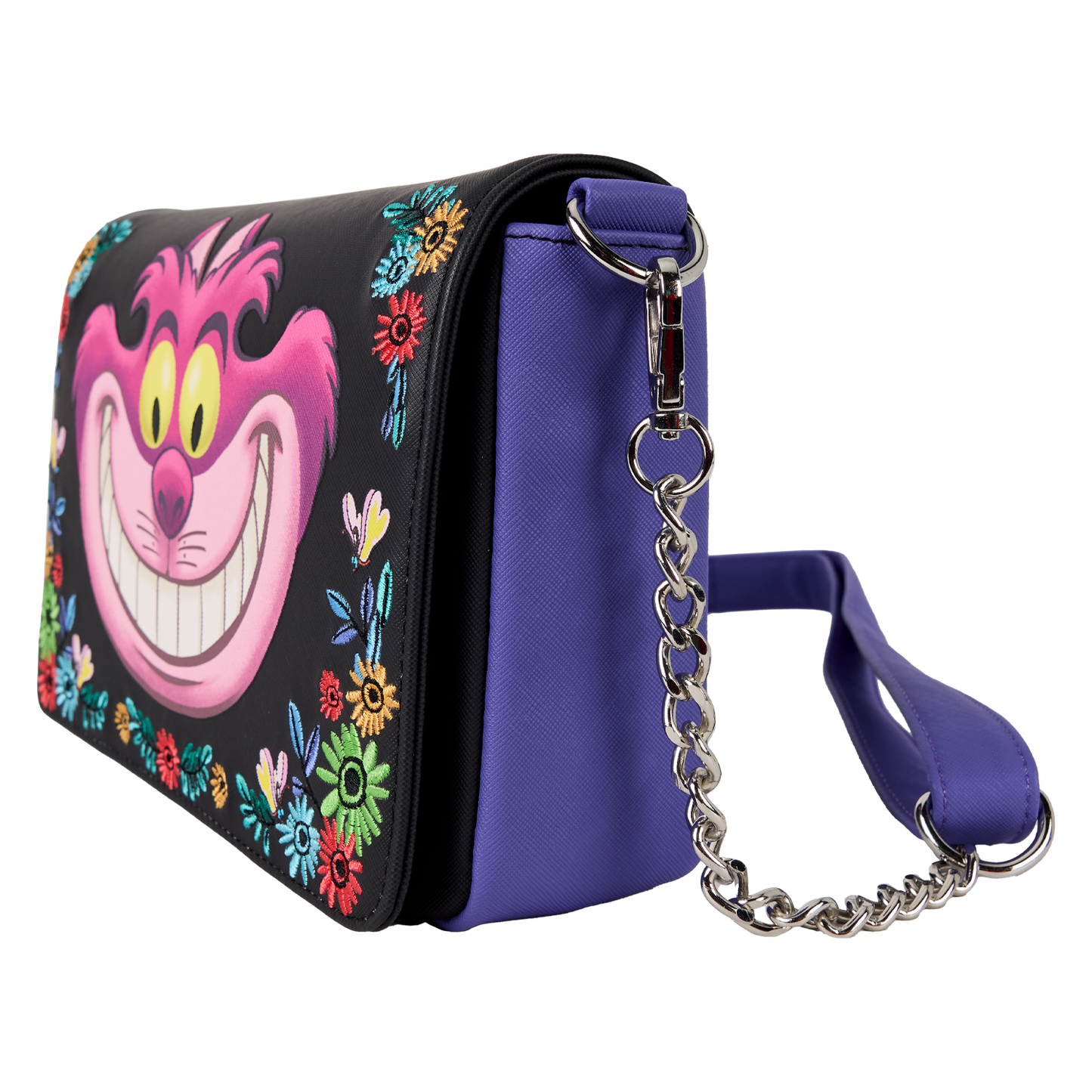 LF DISNEY ALICE IN WONDERLAND CHESHIRE CAT CROSSBODY BAG