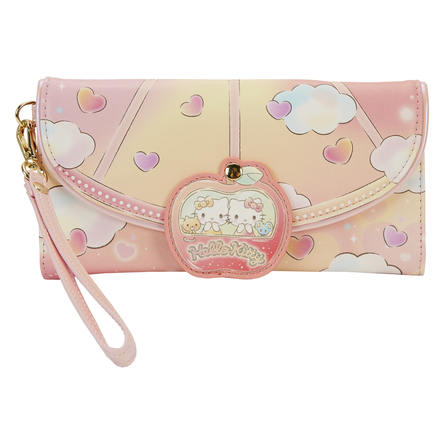 Sanrio Hello Kitty Carnival Flap Wristlet Wallet