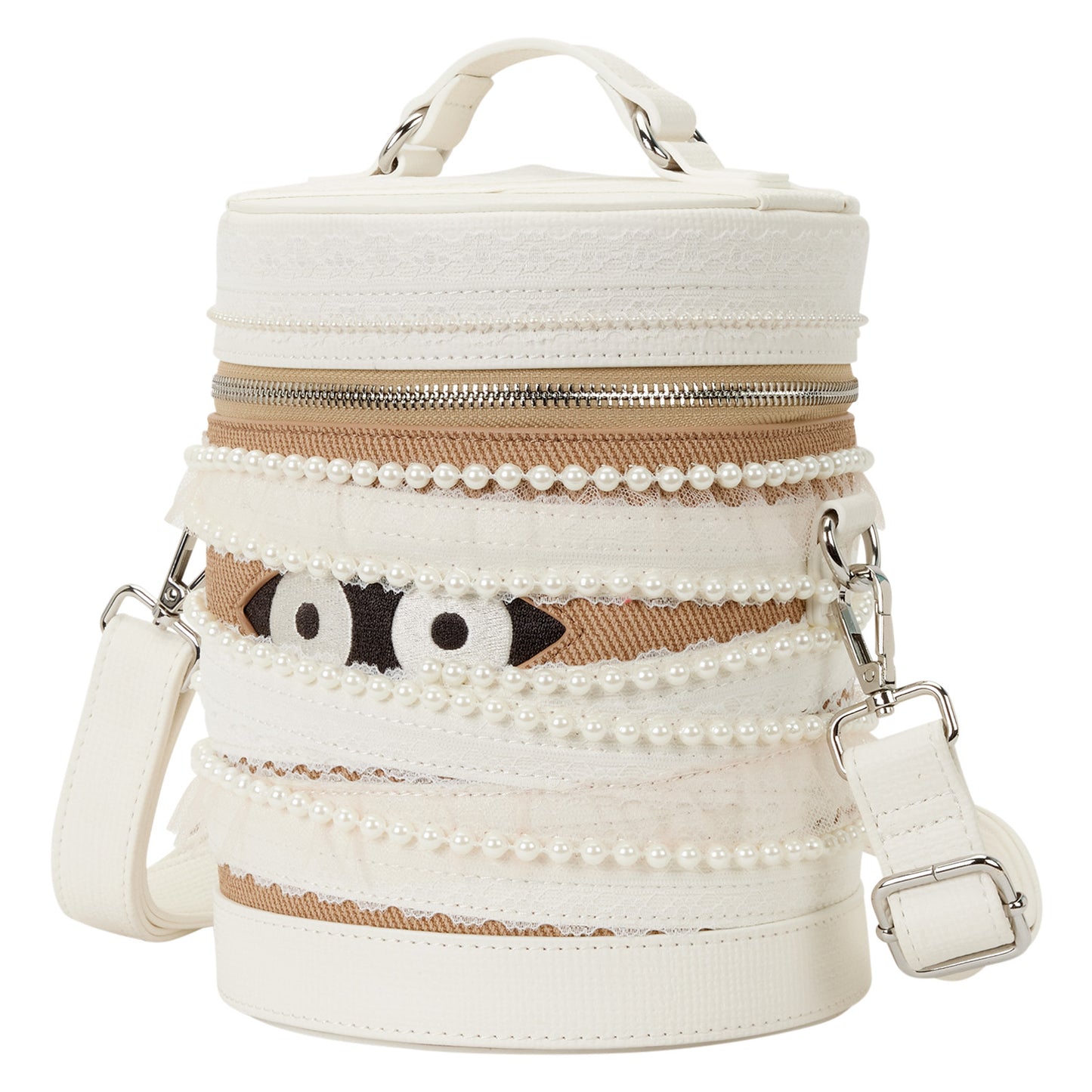 LF FIGURAL MUMMY CROSSBODY BAG