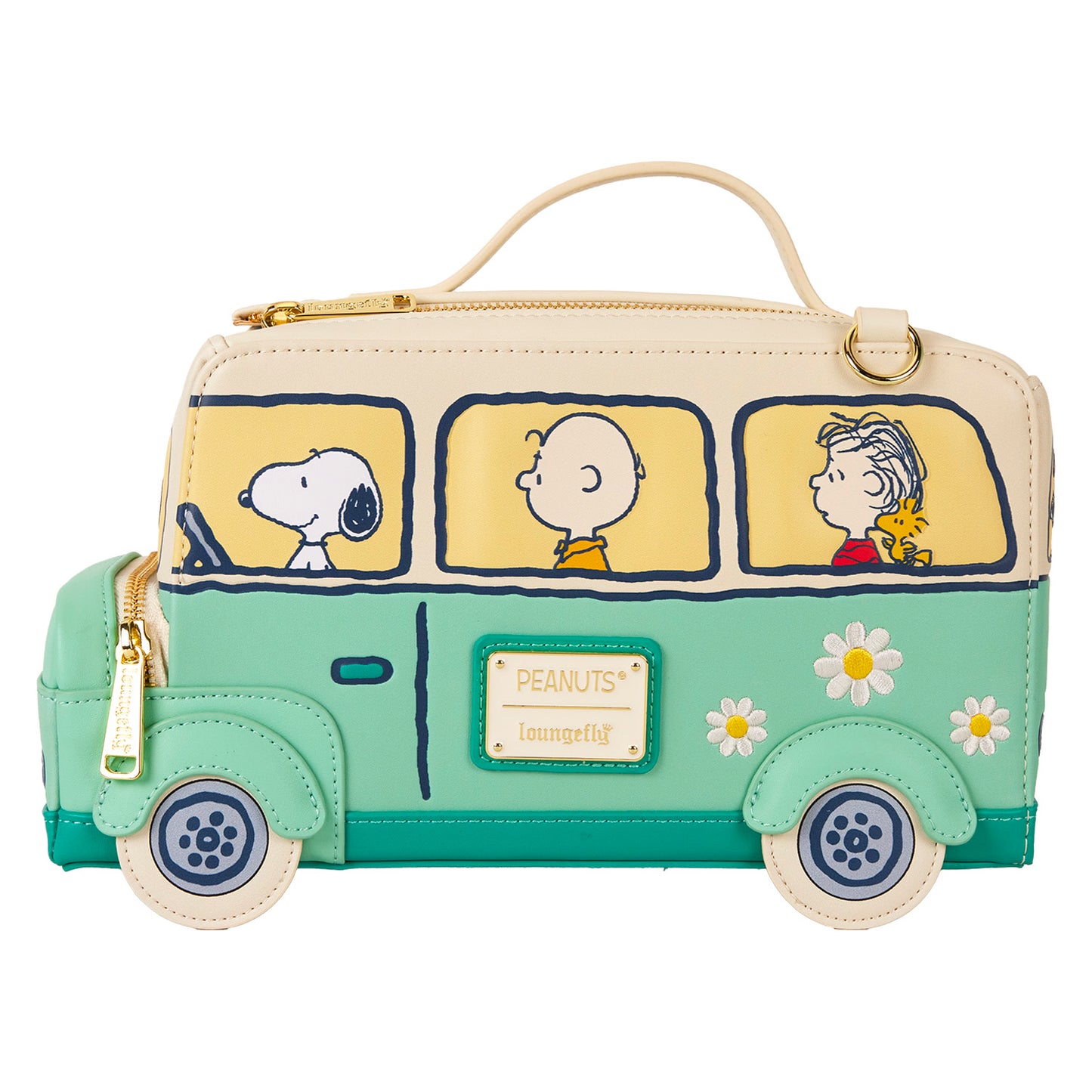 LF PEANUTS ROAD TRIP BUS CROSSBODY BAG