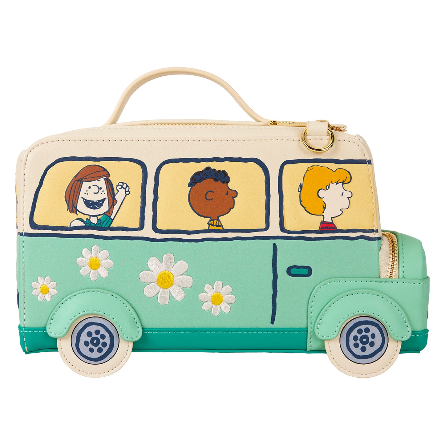 LF PEANUTS ROAD TRIP BUS CROSSBODY BAG