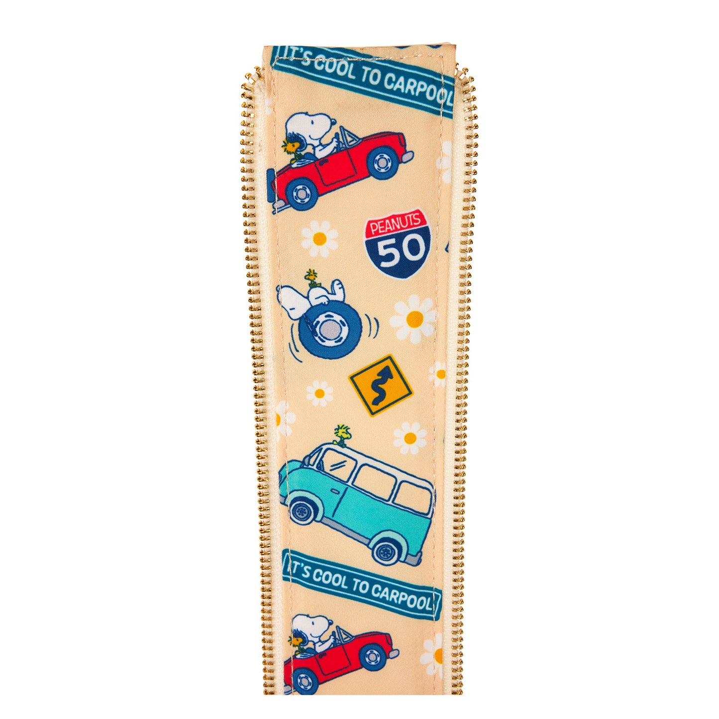 LF PEANUTS ROAD TRIP BUS CROSSBODY BAG