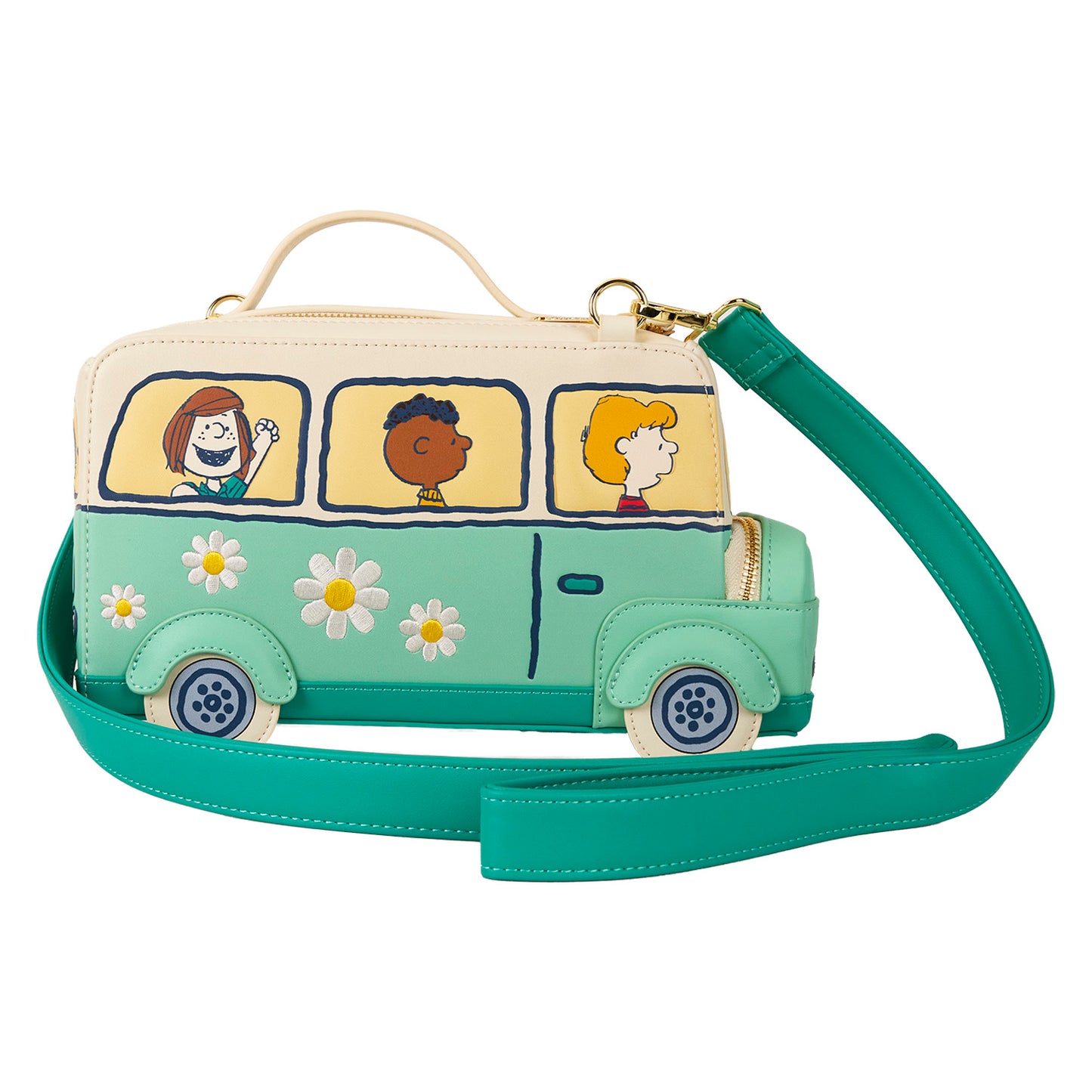 LF PEANUTS ROAD TRIP BUS CROSSBODY BAG