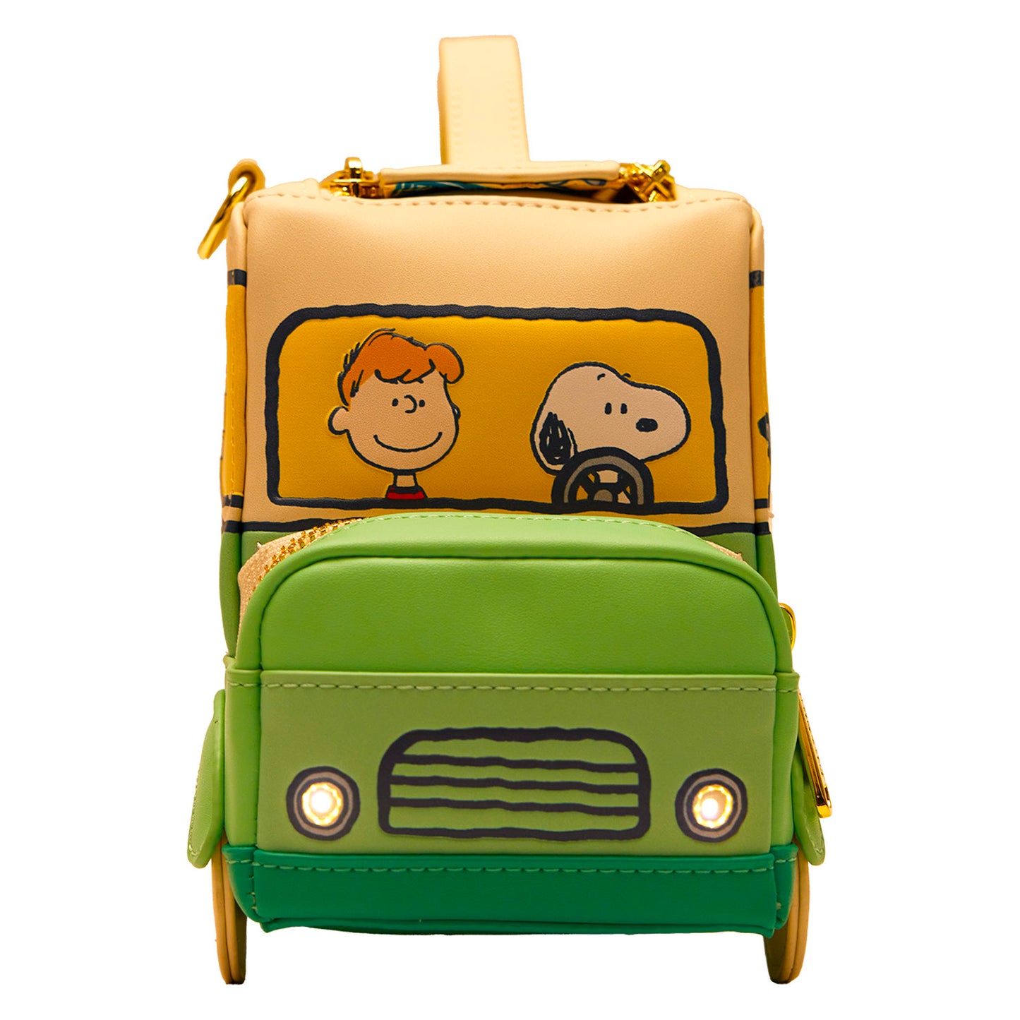 LF PEANUTS ROAD TRIP BUS CROSSBODY BAG