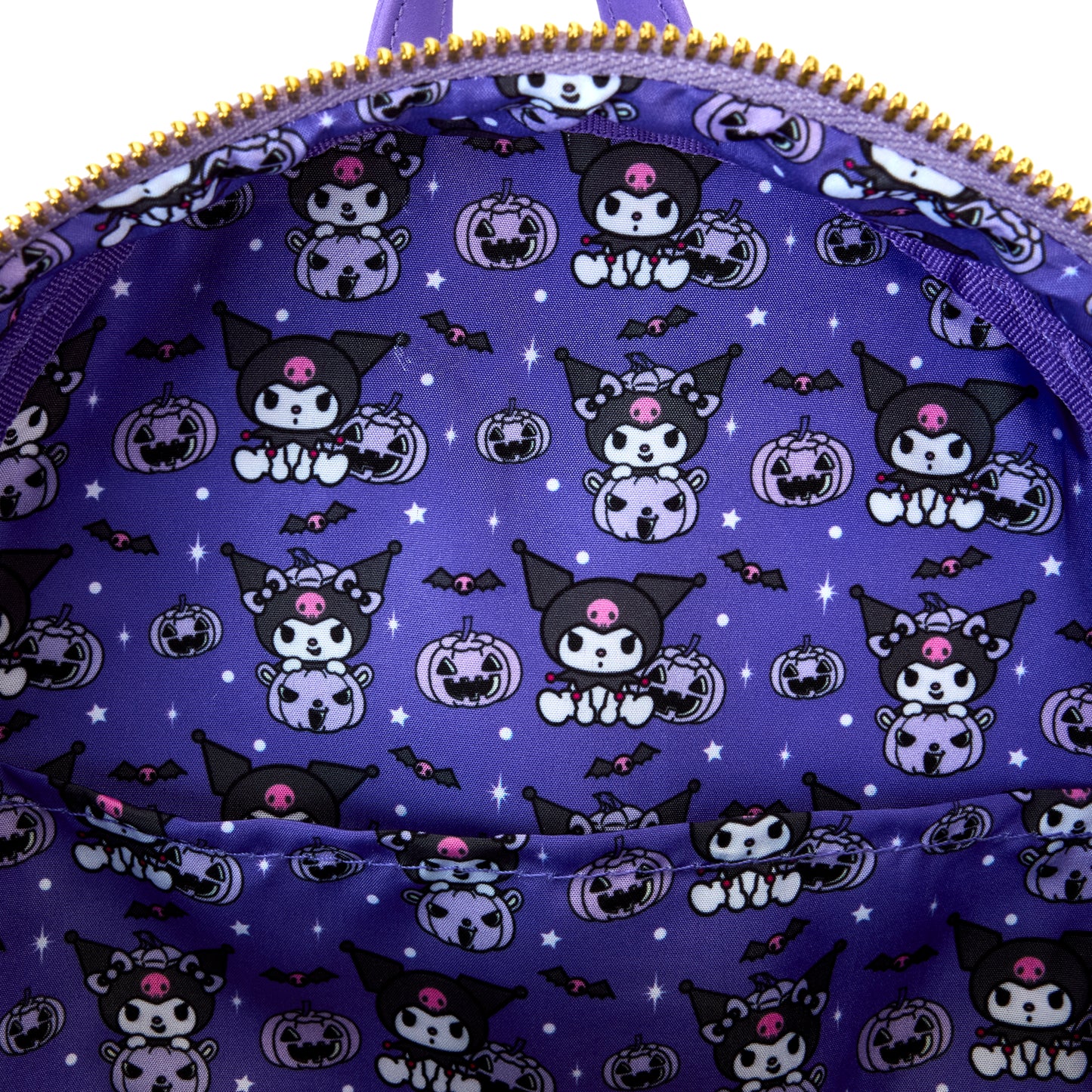 LF SANRIO KUROMI PUMPKIN MINI BACKPACK