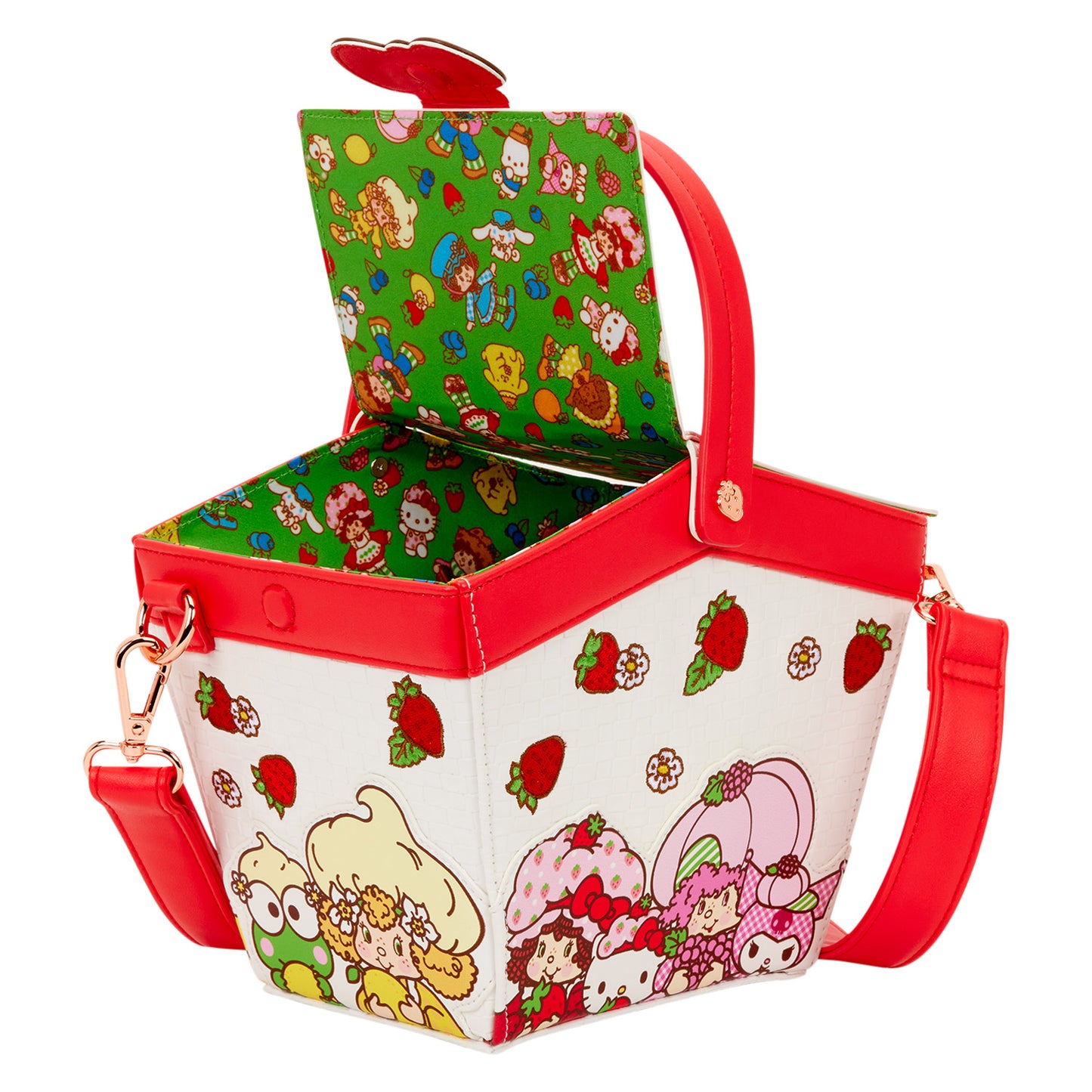 Sanrio x Strawberry Shortcake Figural Crossbody Bag