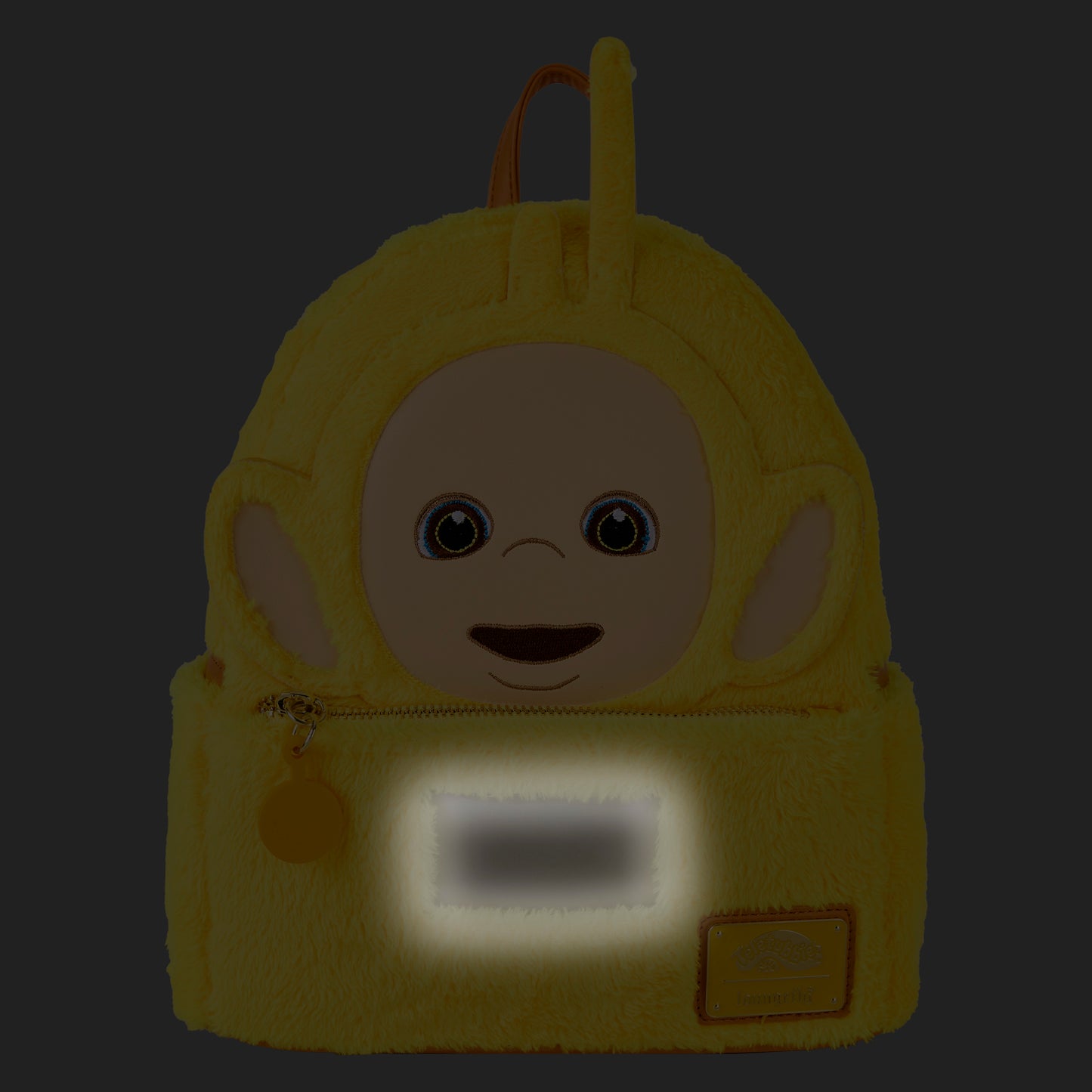 Teletubbies Laa-Laa Plush Cosplay Light Up Mini Backpack