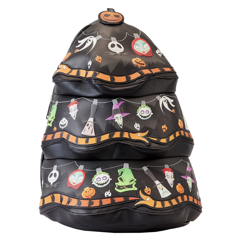 Nightmare Before Christmas Tree String Lights Glow Mini Backpack