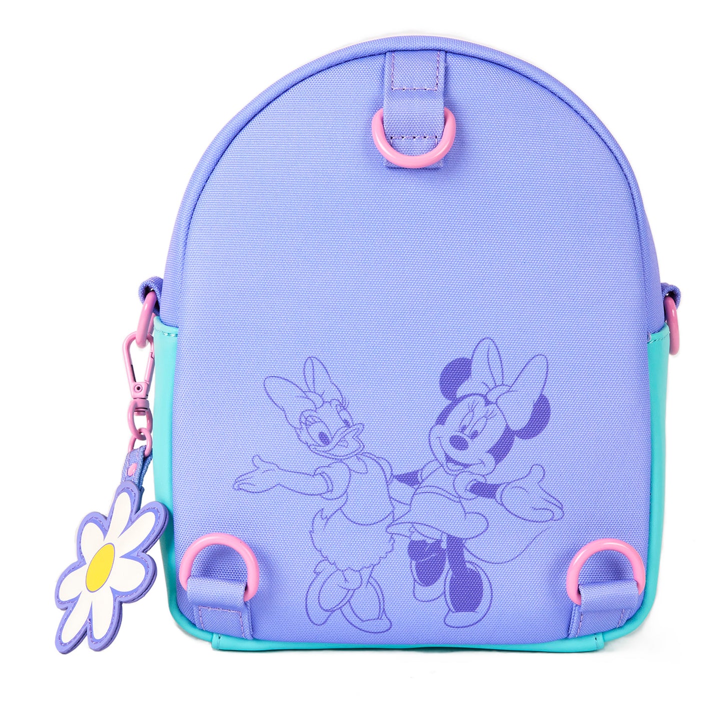 Daisy Duck & Minnie Mouse Convertible Backpack