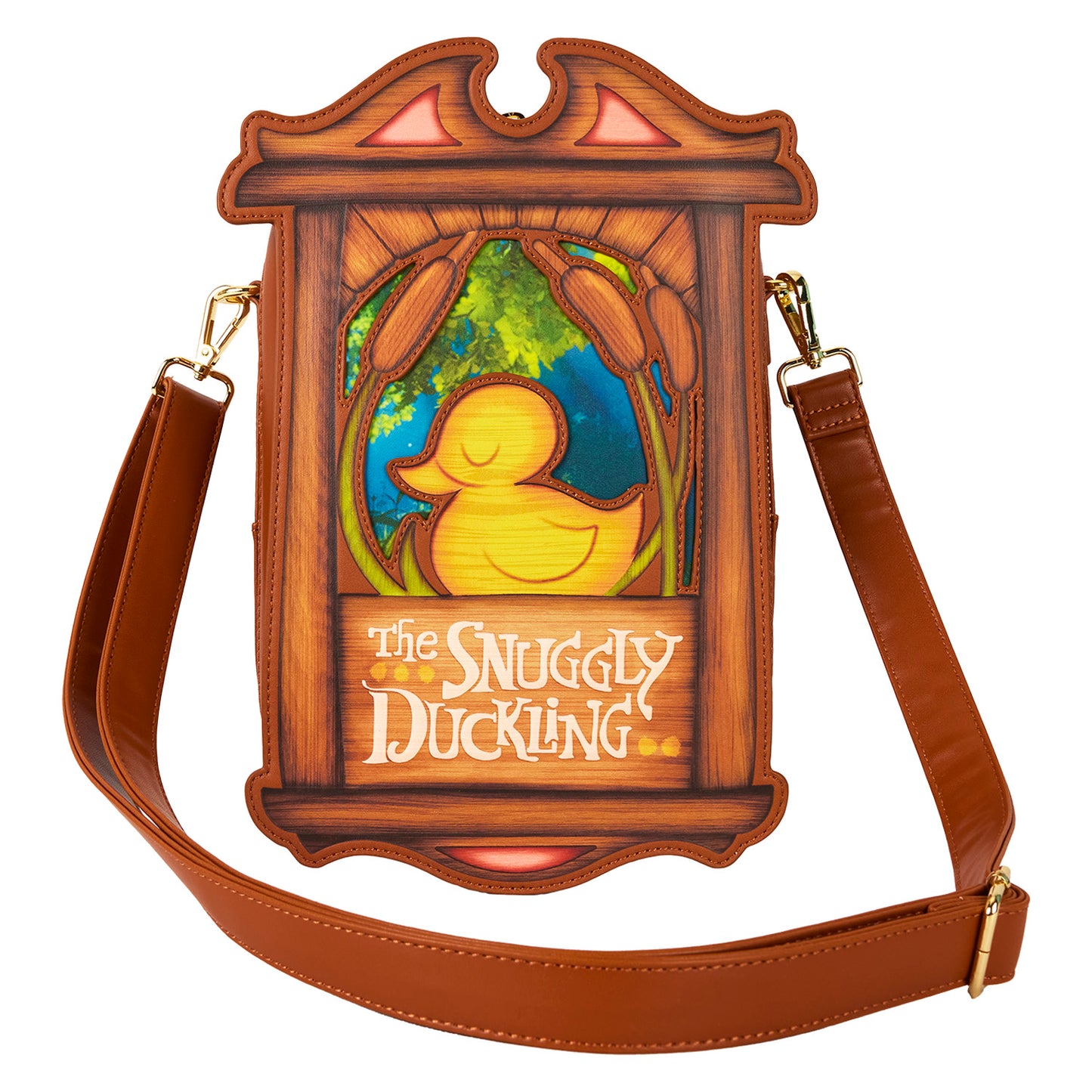 LF DISNEY TANGLED RAPUNZEL SNUGGLY DUCKLING CROSSBODY BAG