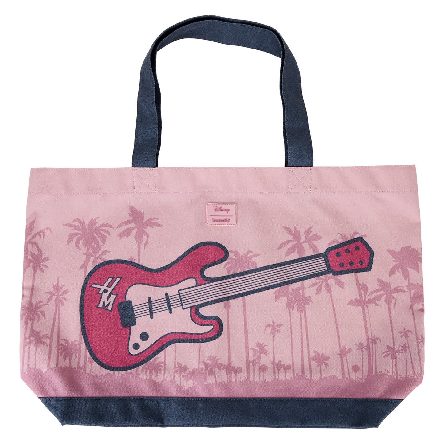 LF DISNEY HANNAH MONTANA GUITAR CANVAS TOTE BAG