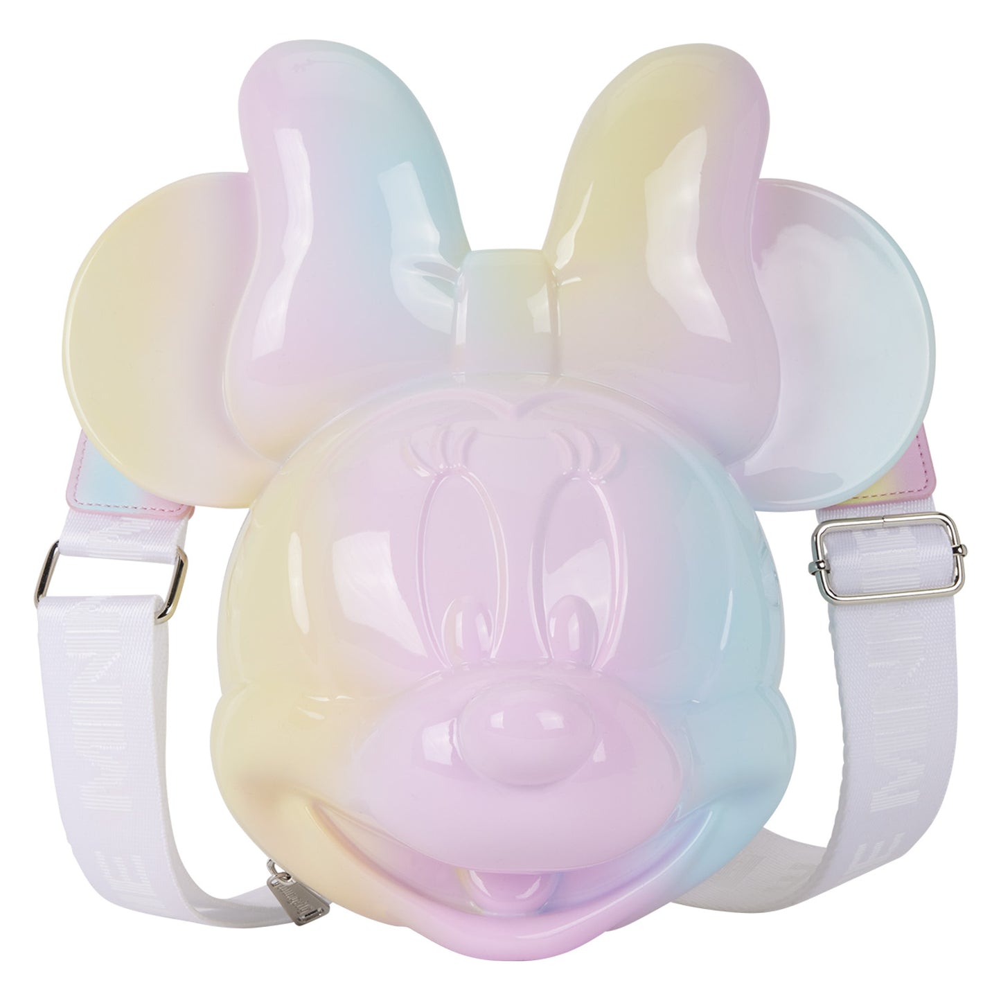 LF DISNEY MINNIE MOUSE TIE DYE MOLDED CROSSBODY BAG
