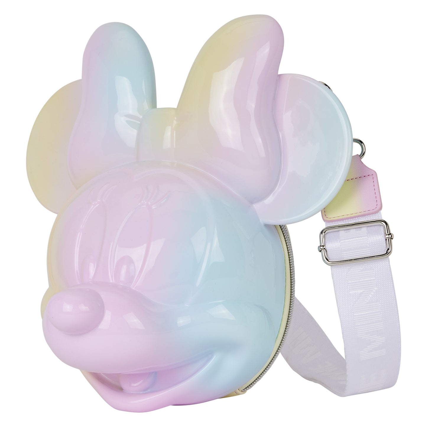 LF DISNEY MINNIE MOUSE TIE DYE MOLDED CROSSBODY BAG