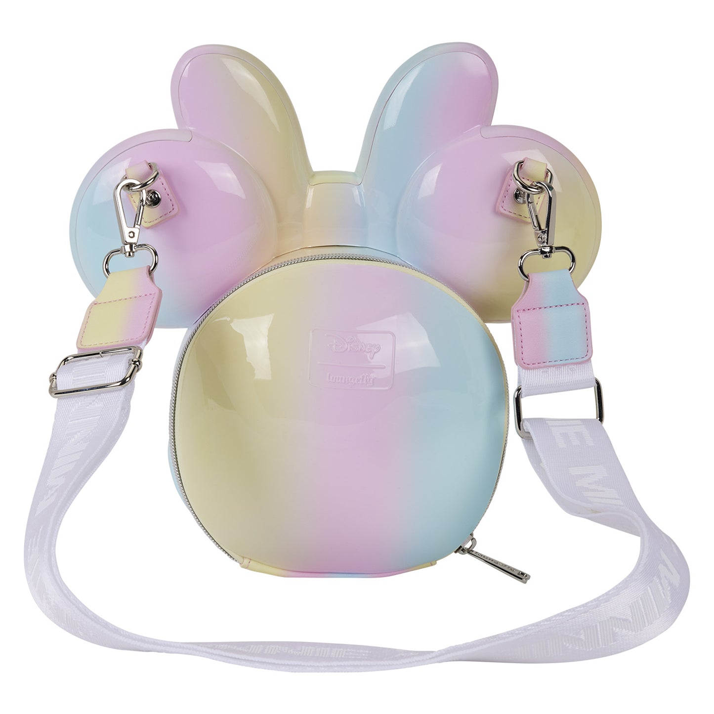 LF DISNEY MINNIE MOUSE TIE DYE MOLDED CROSSBODY BAG