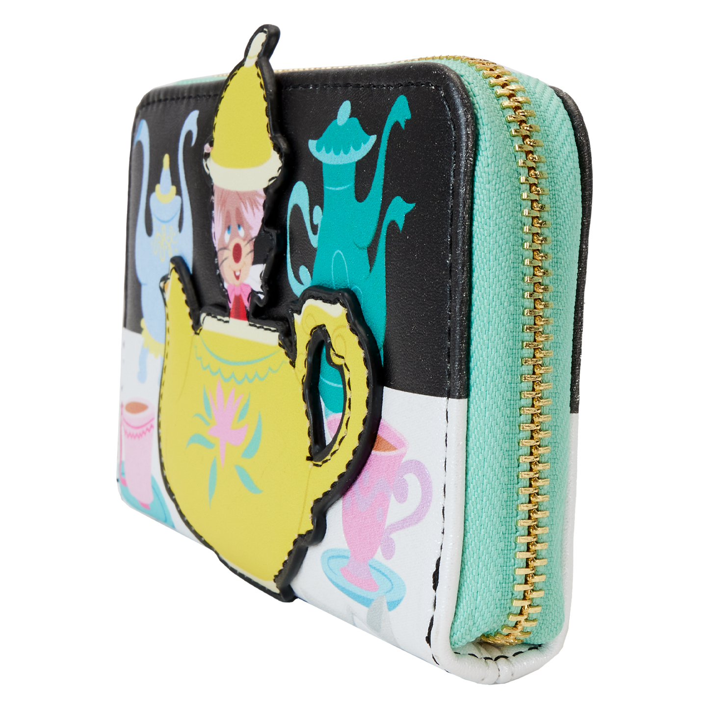 Alice in Wonderland Unbirthday Zip Around Wallet