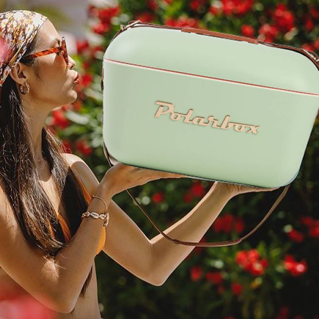 POLARBOX OLIVE 20L COOLER - GOLD