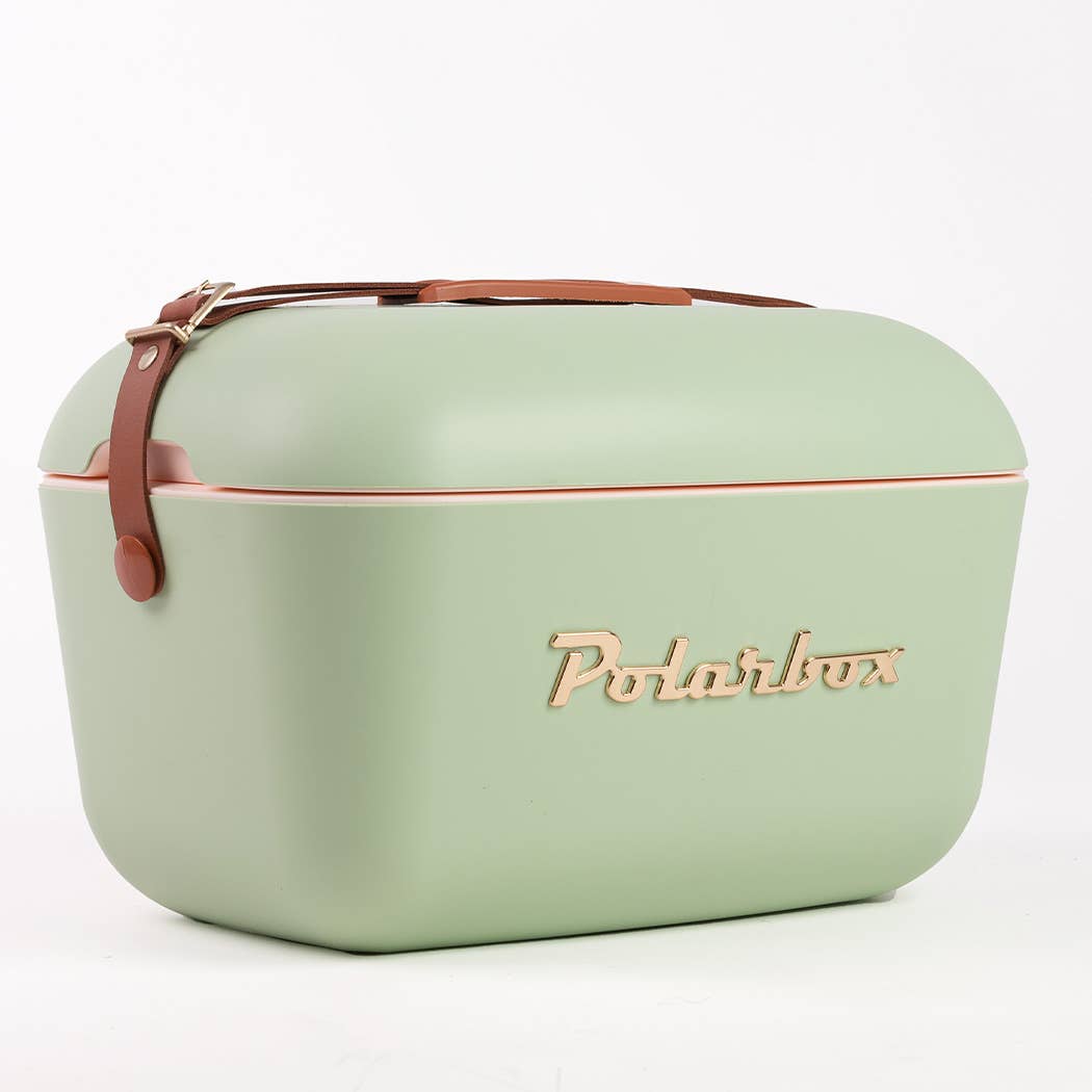 POLARBOX OLIVE 20L COOLER - GOLD