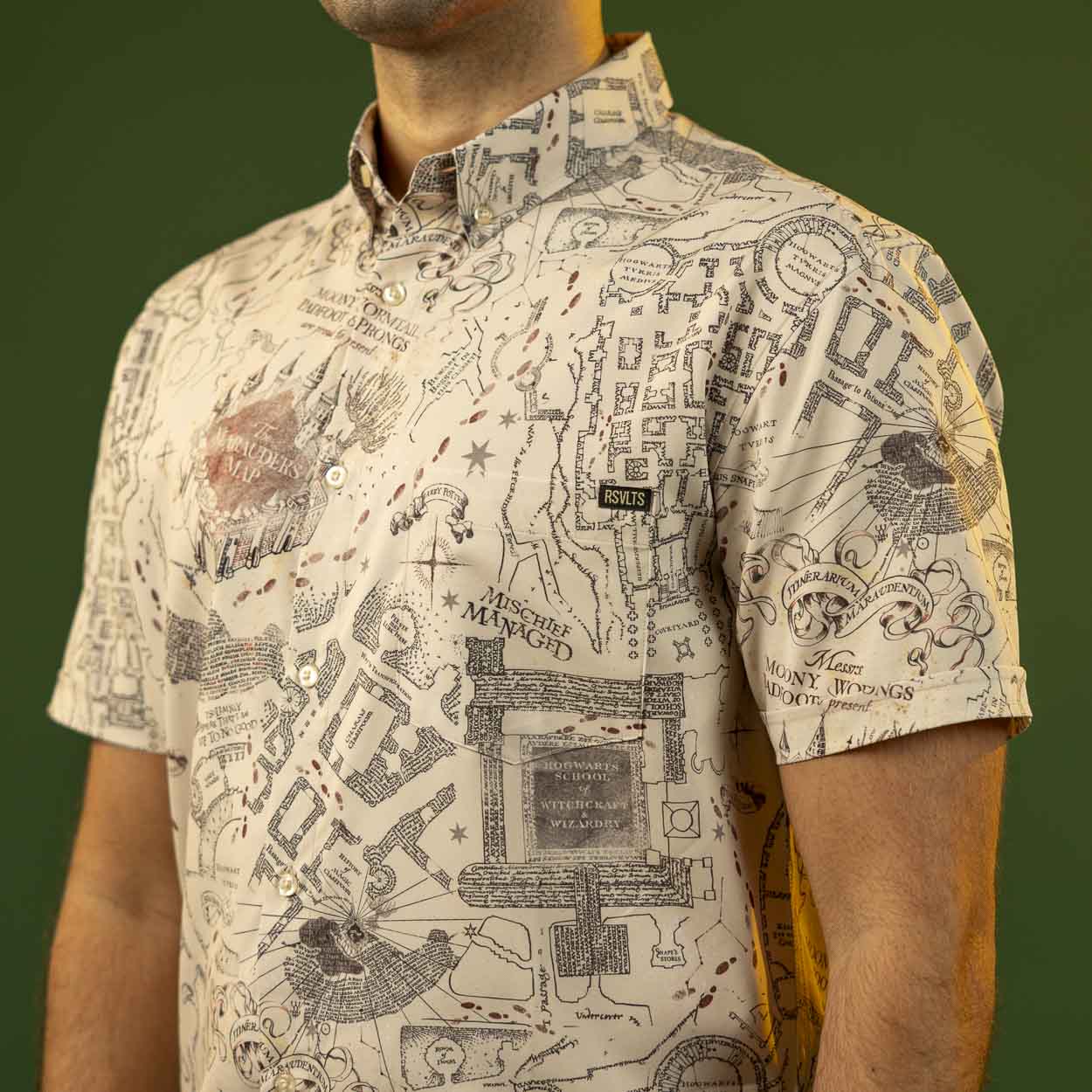 Harry Potter "Mischief Managed" – KUNUFLEX Short Sleeve Shirt