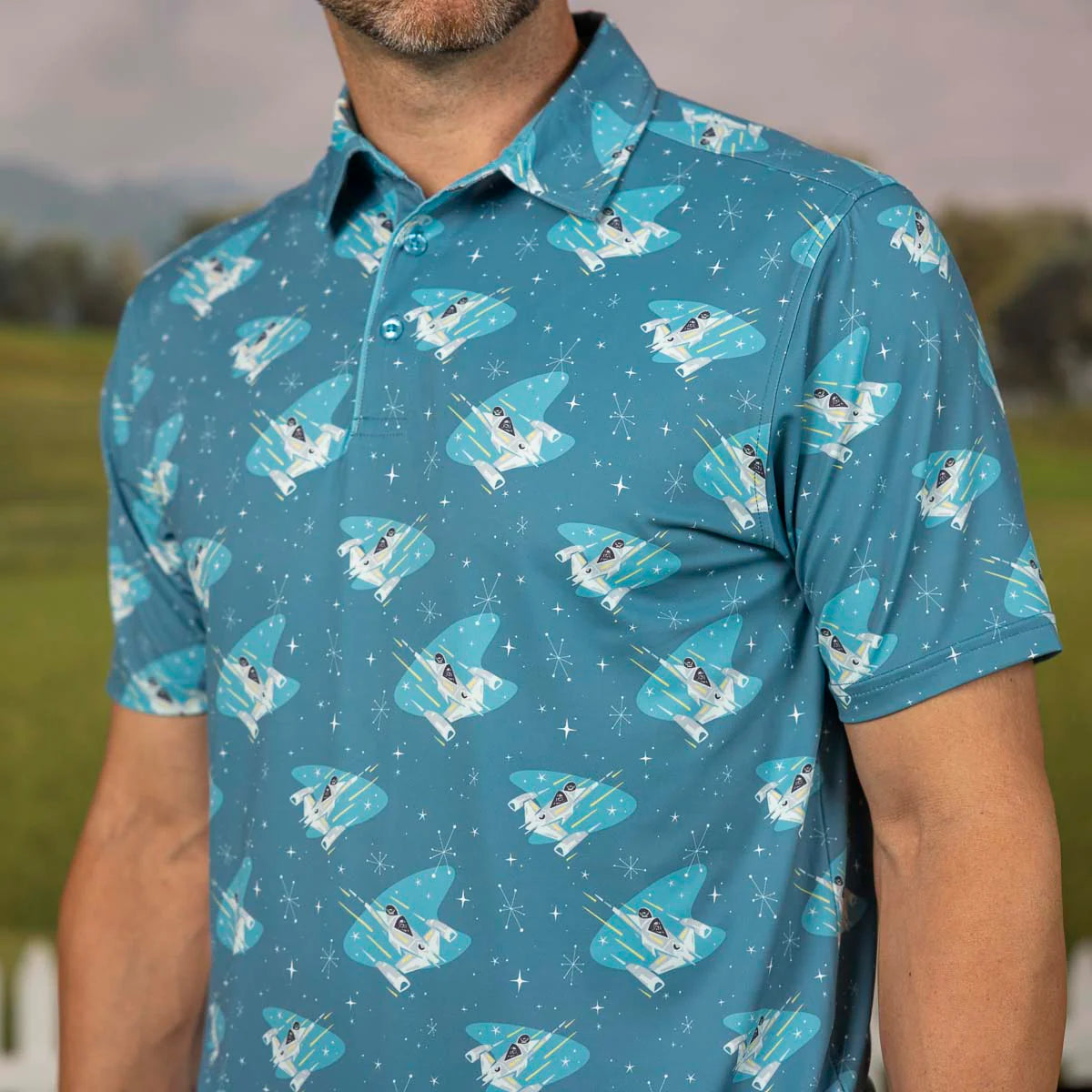 Star Wars™ "Mid-Century Mando" – All-Day Polo