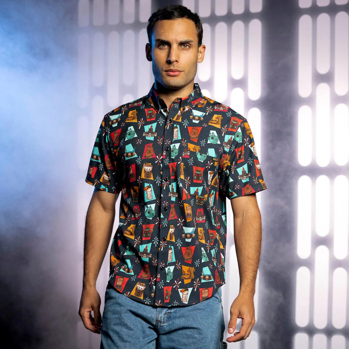 Star Wars Cosmic Cocktails – KUNUFLEX Short Sleeve Shirt by RSVLTS