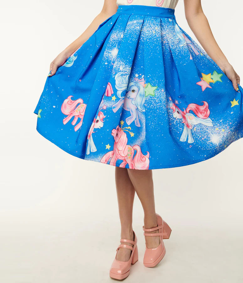 My Little Pony x Unique Vintage Starlight Party Swing Skirt My Little Pony x Unique Vintage Starlight Party Swing Skirt