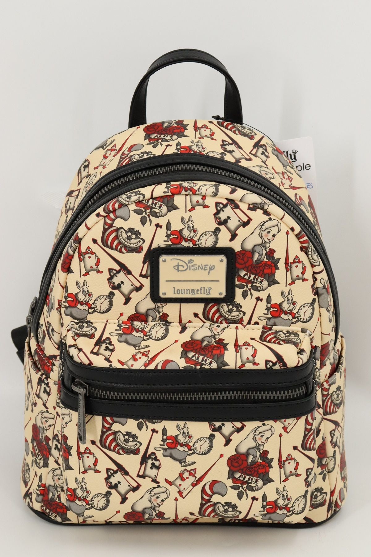 alice in wonderland mini backpack Alice in Wonderland Tattoo AOP Mini Backpack