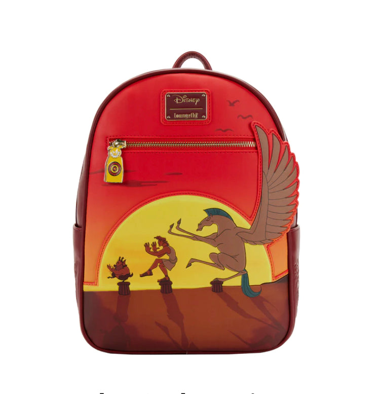 hercules loungefly mini backpack Hercules 25th Anniversary Sunset Mini Backpack