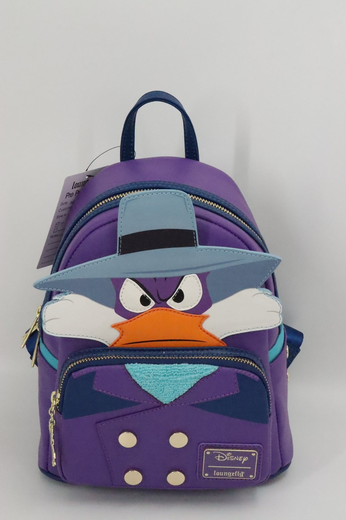 duck mini backpack Darkwing Duck Cosplay Mini Backpack