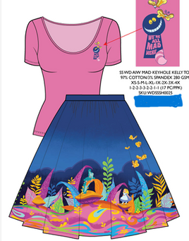 Stitch Shoppe AIW Caterpillar Dream Sandy Skirt