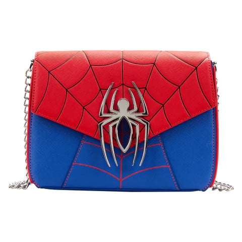 Marvel Spider Man Color Block Crossbody Bag WORLD 1 1 GAMES