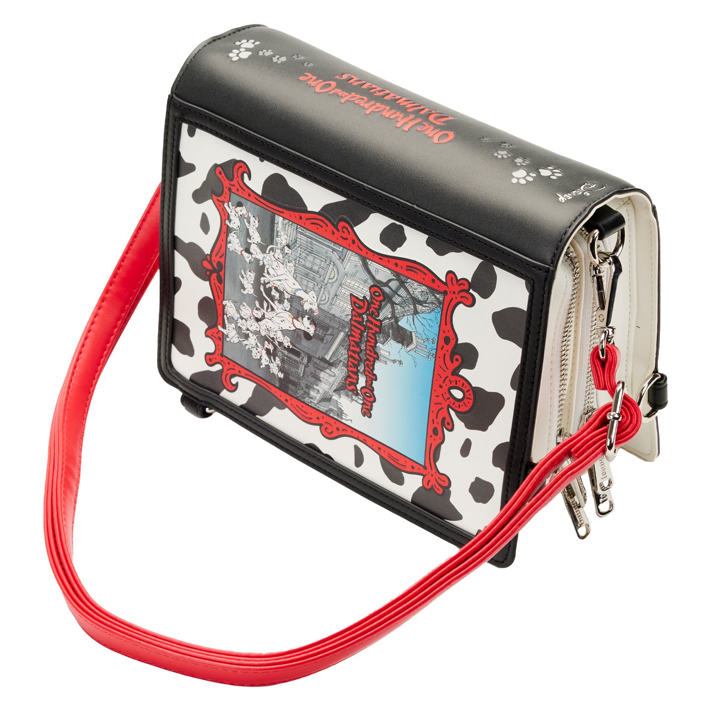 DISNEY CLASSIC BOOKS 101 DALMATIONS CONVERTABLE CROSSBODY,