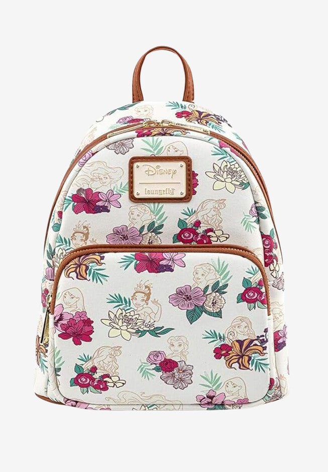 Disney Princess Floral AOP Mini Backpack